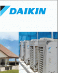 Промышленные системы Daikin, особенности установки и монтажные размеры.